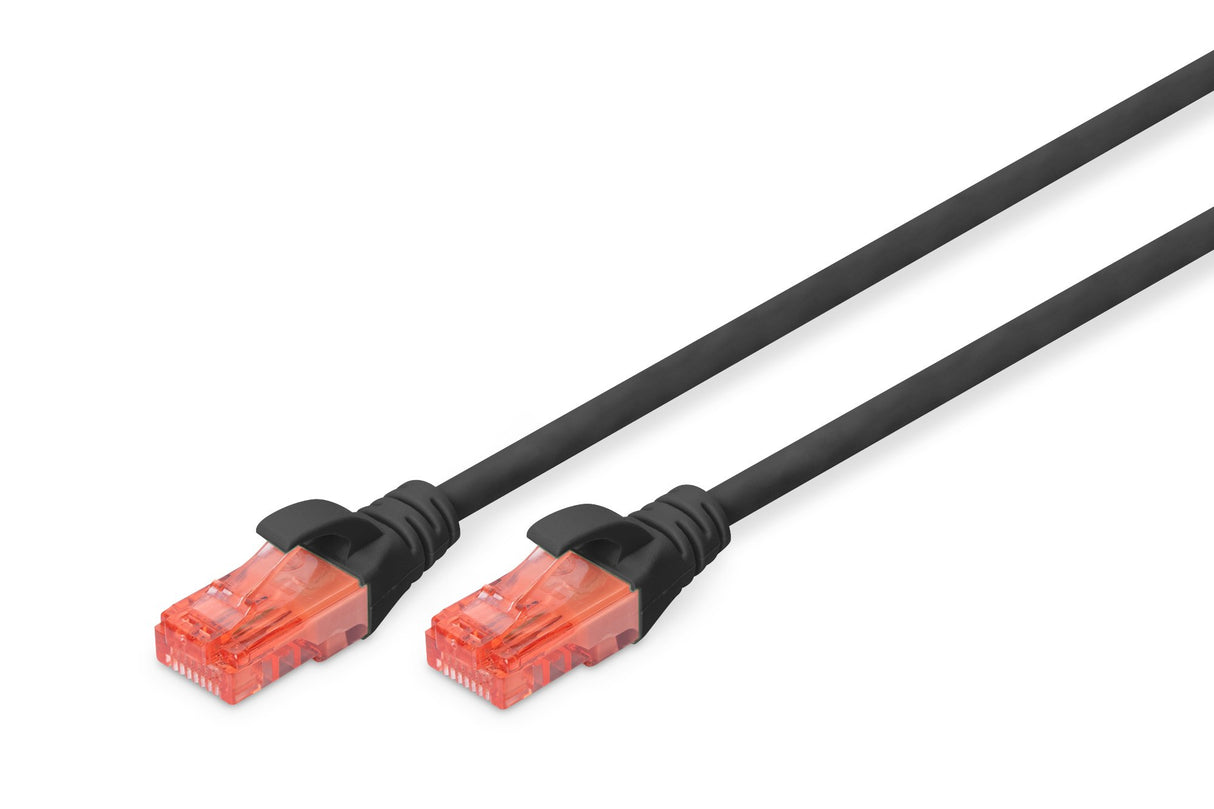 EAN 4016032388050 - Digitus DK-1617-100/BL cable de red Negro 10 m Cat6 U/UTP (UTP) imagen 1