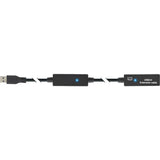 Cable Inline Usb 3.0 Cable Repetidor Activo Tipo A Macho A A Hembra Negro 10m