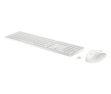 EAN 0197497587579 - HP 655 Wireless Keyboard and Mouse Combo White teclado Ratón incluido Universal RF inalámbrica + USB Blan imagen 1