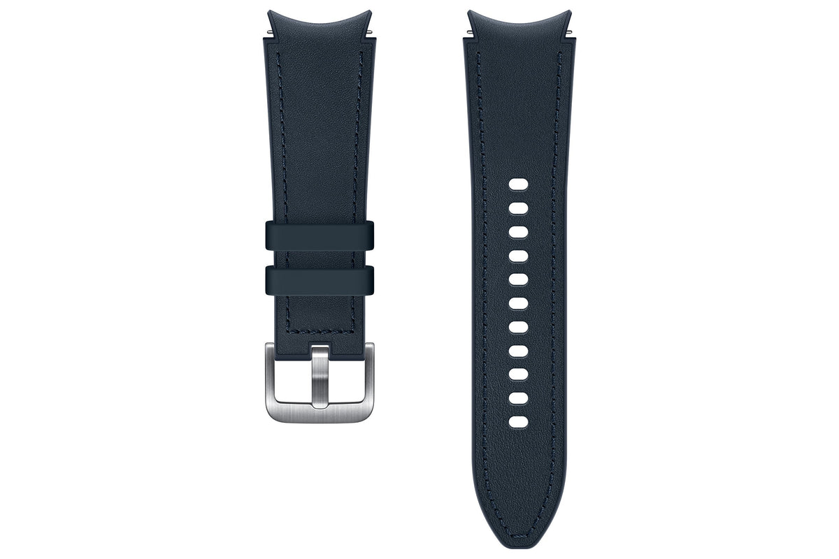 Samsung Hybrid Leather Band (20 Mm, S M), Azul Marino (Et-Shr88snegeu)