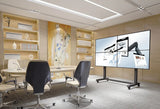 Mobile Videowall Floor Wheel  Base For 32-65" Screen Black
