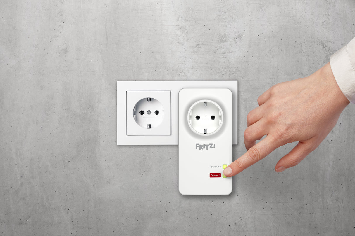 Avm Fritz! Powerline 1220e Extensor Wifi Gigabit