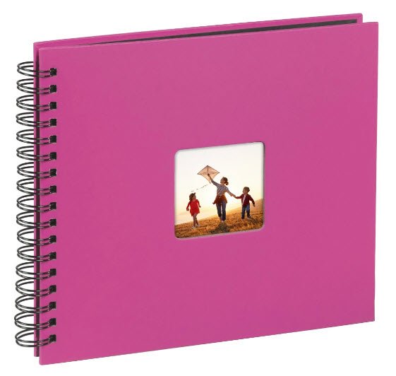 Hama  Fine Art   36x32/50  10608 Spiralbound Album, Pink