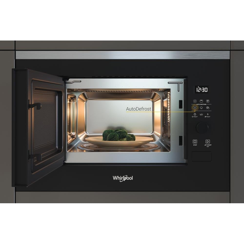 EAN 8003437605949 - Whirlpool WMF201G Negro, Acero inoxidable Microondas con grill Integrado 20 L 800 W imagen 6