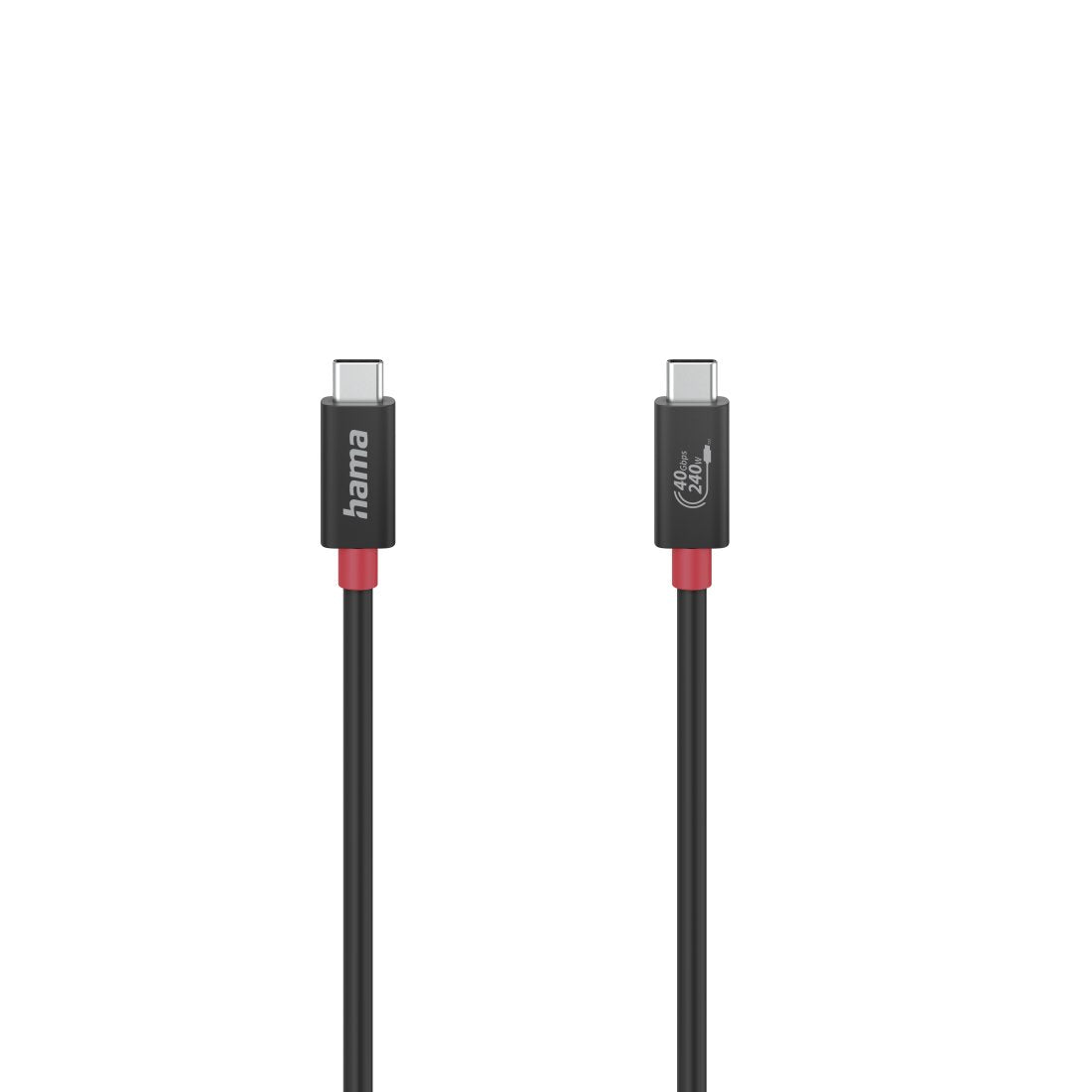 Cable Hama  00200779 / Usb-C 1m Negro