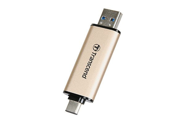 EAN 0760557850328 - Transcend JetFlash 930C unidad flash USB 128 GB USB Type-A / USB Type-C 3.2 Gen 1 (3.1 Gen 1) Oro imagen 2