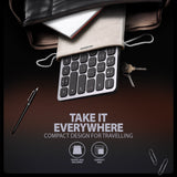 Teclado Ingles Axagon Hmc-Kb-Us Usb-C 5gbps Con Hub, Microsd/Sd, 3x Usb-A, Hdmi 4k/60hz, Pd 100w, Audio, Ee.Uu.