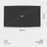 EAN 8435364318805 - iggual Orchid 65" Panel plano interactivo 165,1 cm (65") LED Wifi 400 cd / m² 4K Ultra HD Negro Pantalla  imagen 13