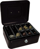 EAN 5705831042773 - Q-CONNECT KF04277 caja de dinero Negro Metal 1 pieza(s) imagen 1