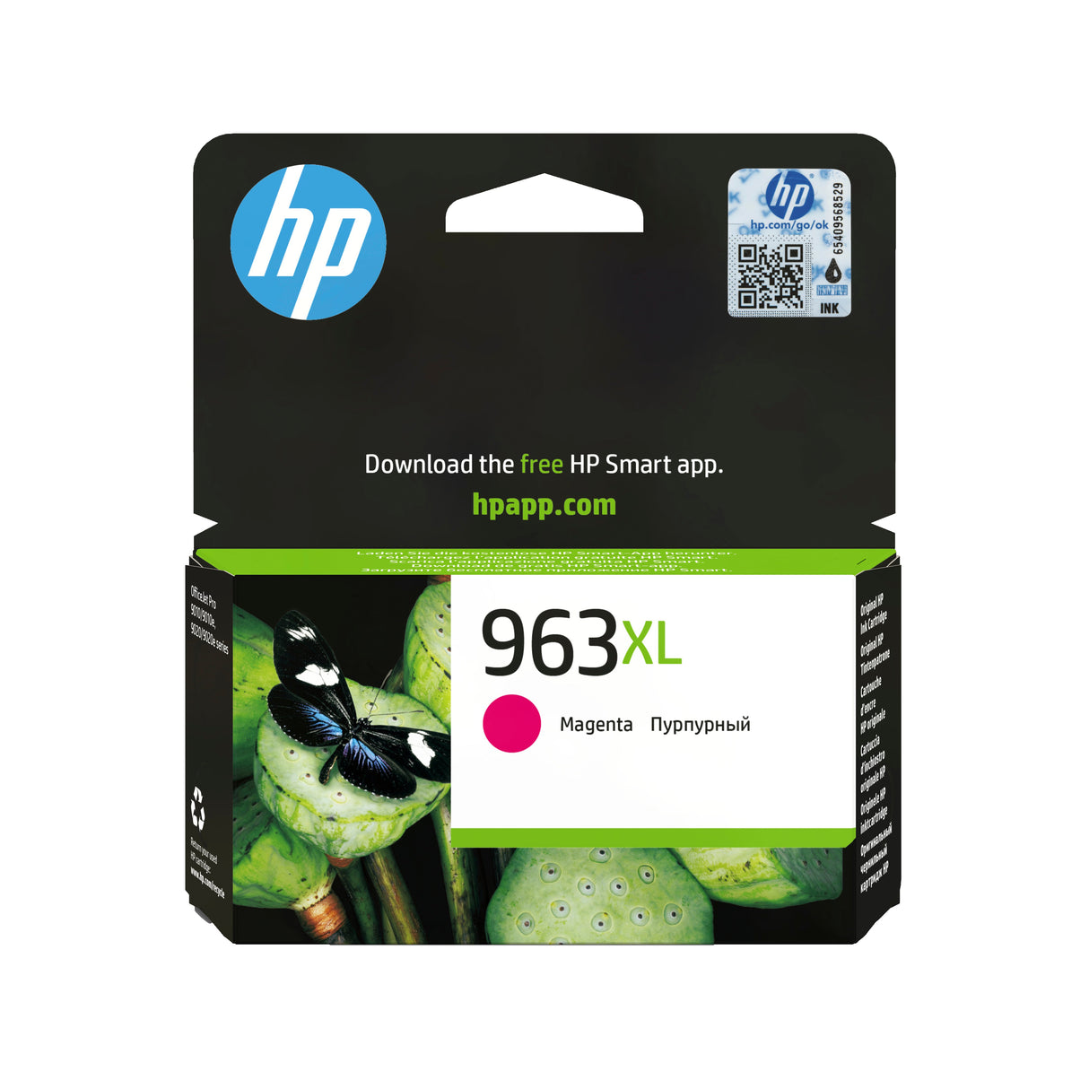 EAN 192545866569 - HP 963XL High Yield Magenta Original Ink Cartridge cartucho de tinta 1 pieza(s) Alto rendimiento (XL) imagen 1