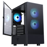 Caja Pc Itek Siisbe 3.0 Midi Tower Negro
