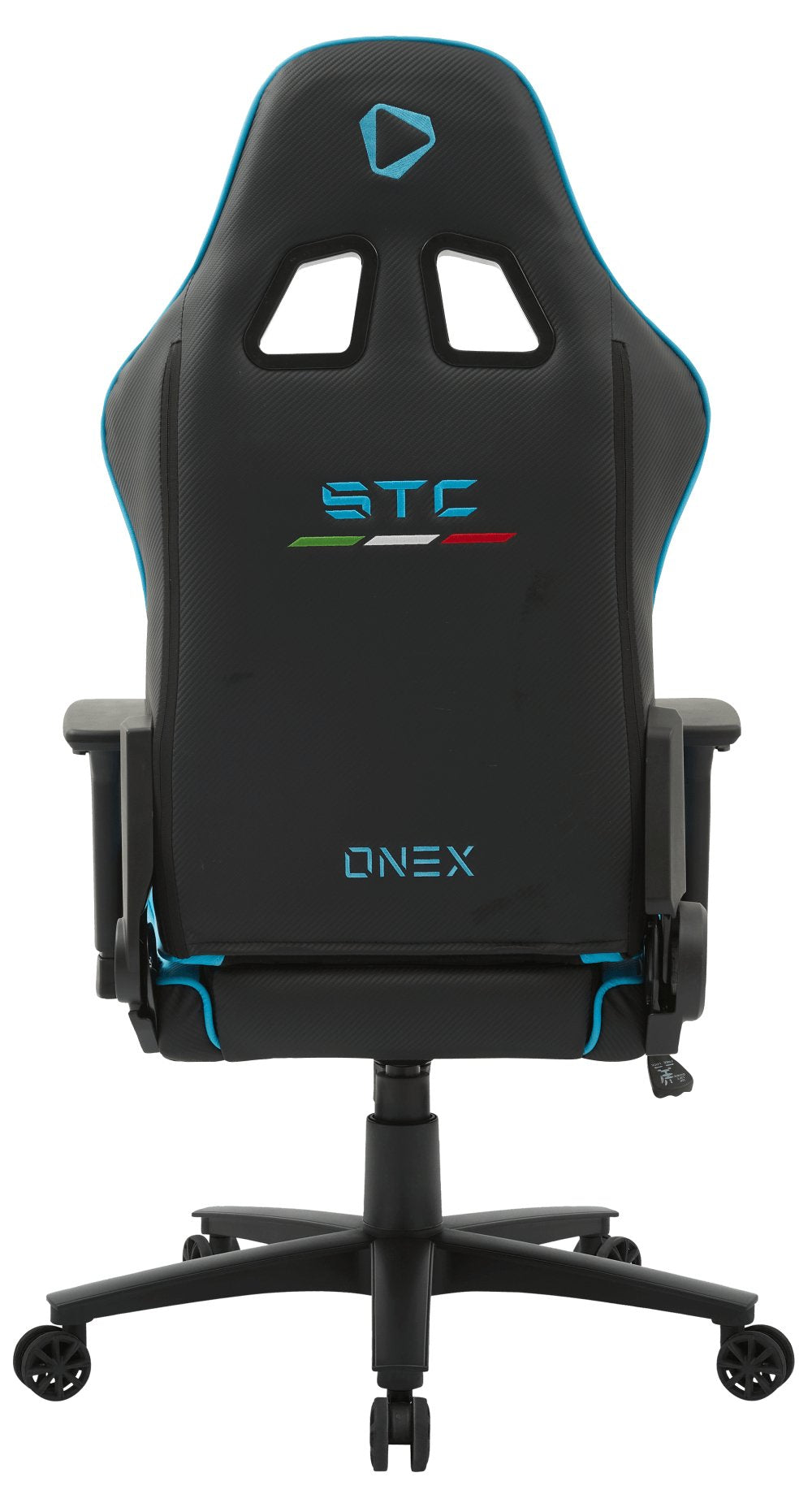 Silla Gaming  Onex Stc Alcantara Serie L - Negro Azul