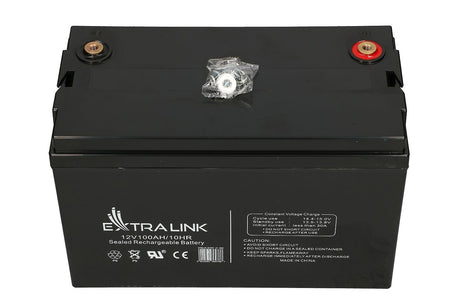 EAN 5902560369786 - Extralink AKUMULATOR BATTERY ACCUMULATOR AGM 12V 100AH - Batterie Sealed Lead Acid (VRLA) imagen 2