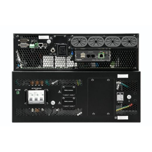 Apc Smart-Ups Rt 20kva Ups (Montaje En Bastidor) Ac 230/380 V 20000 Vatios 20000 Va Trifásico / 1 Fase Rs-232 Conectores De Salida: 1 7u Negro