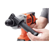 Martillo Combinado Inalámbrico  Black+Decker -Bcd900e2k, 18 Voltios, Martillo Perforador Bcd900e2k-Qw