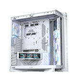 Asus Rog Cronox Gr801 Curve Tg Argb White Midi Tower Blanco