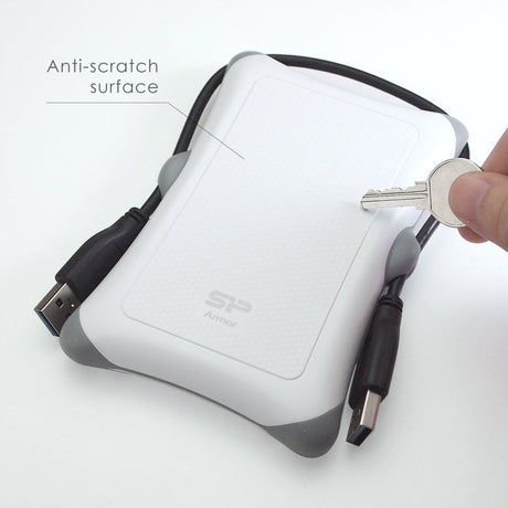 EAN 4712702631227 - Silicon Power Armor A30 disco duro externo 1 TB 2.5" USB tipo A 3.2 Gen 1 (3.1 Gen 1) Blanco imagen 2