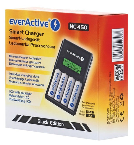 EAN 5902020523987 - Everactive NC450B cargador de batería Pilas de uso doméstico Corriente alterna imagen 8