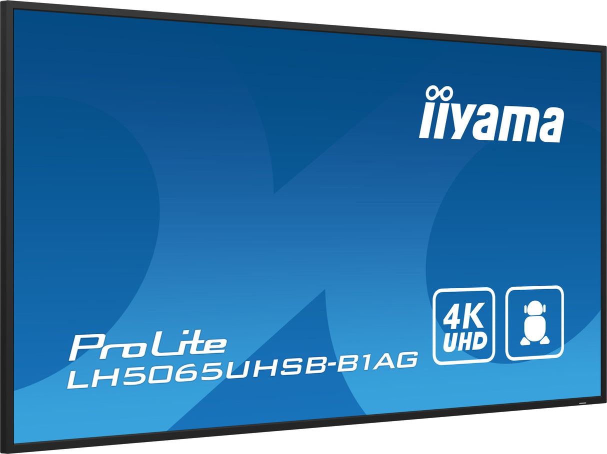 Tft 49,5\"/125,7cm Iiyama Prolite Lh5065uhsb 24/7 *Negro* 16:9