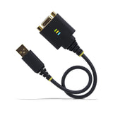 EAN 0065030898362 - StarTech.com 1P1FFCN-USB-SERIAL cable de serie Negro 0,3 m USB tipo A DB-9 imagen 7