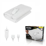 Mesko Home Ms 7419 Manta Eléctrica Y Almohadilla 60 W Blanco Poliéster