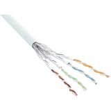 Cable De Red Inline S/Ftp Pimf Cat.6 Blanco Awg27 Pvc Cu 100m