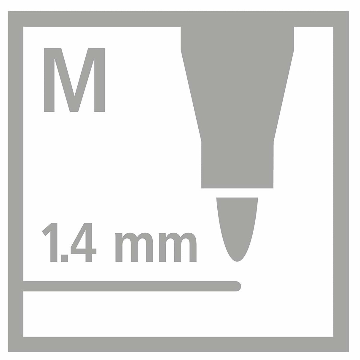 Stabilo Pen 68 Metallic Rotulador Violeta Metálico Caja -10u-