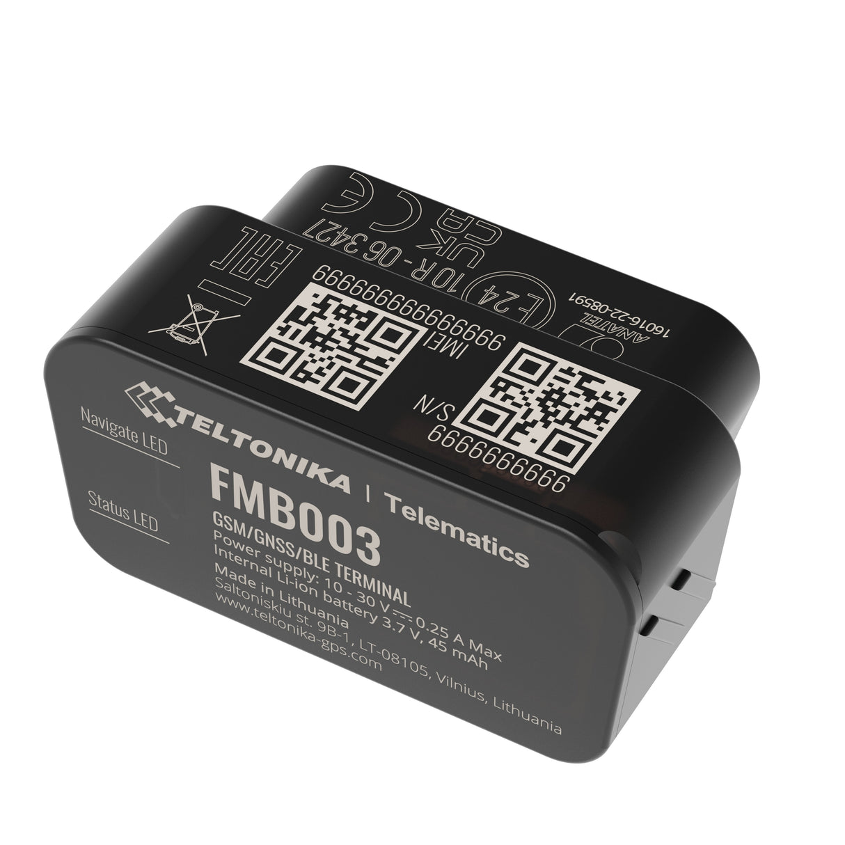 Teltonika · Tracker Gps · Fmb003 · Fahrzeug · Gnss Gsm Ble 4.0