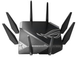 EAN 4711081137207 - ASUS GT-AXE11000 router inalámbrico Gigabit Ethernet Tribanda (2.4 GHz / 5 GHz / 6 GHz) Negro imagen 1