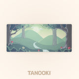 EAN 8436563094569 - TANOOKI TNK4002 alfombrilla para ratón Alfombrilla de ratón para juegos Crema de color, Verde, Pino imagen 1