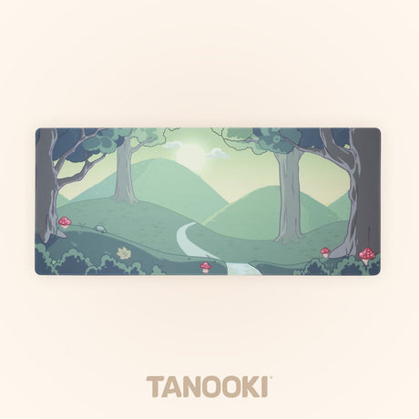 EAN 8436563094569 - TANOOKI TNK4002 alfombrilla para ratón Alfombrilla de ratón para juegos Crema de color, Verde, Pino imagen 1