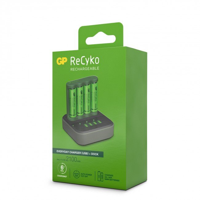 EAN 4891199199400 - GP Batteries ReCyko B421 cargador de batería Pilas de uso doméstico USB imagen 2