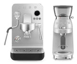 Smeg Espresso Coffee Machine Collection Black Emc02blmeu