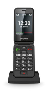 Emporia Emporiasimplicityglam Negro (V3), 2g, Grosstastenklapphandy