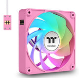 Ventilador Pc Thermaltake Cl-F229-Pl14pk-A Rosa Neón