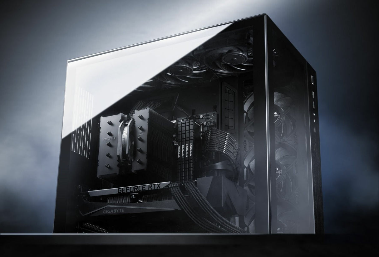 Noctua Noctua Nh-D12l Chromax.Black, Disipador De Cpu Negro Nh-D12l Chromax.Black