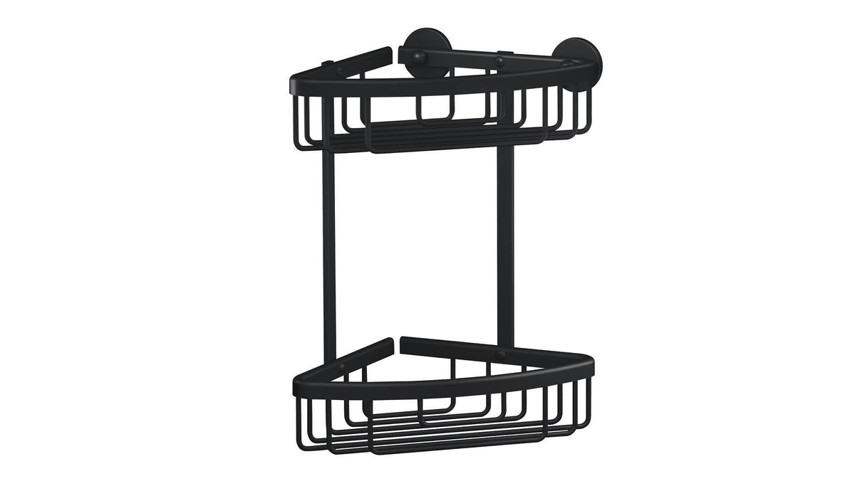 Tesa Aluxx Black Aluminio Montado En Pared Dispensador De Ducha