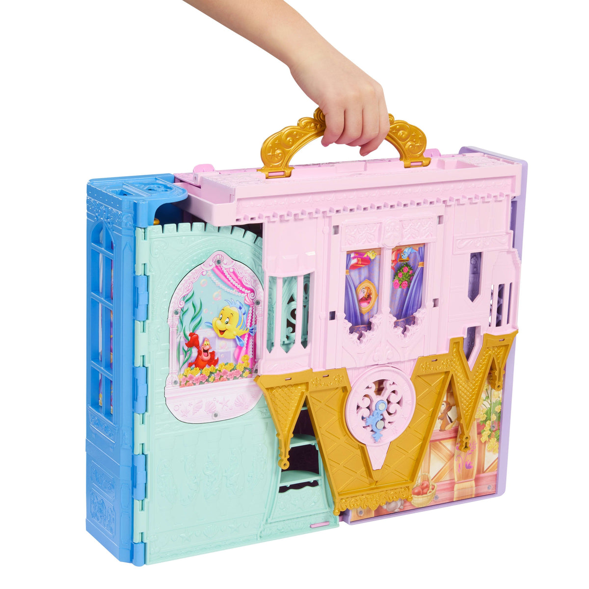 Muñeca Rapunzel Y Castillo Princesas Disney