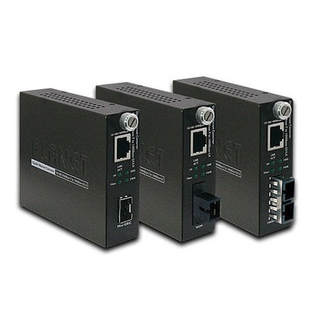 EAN 4711213687631 - PLANET GST-805A convertidor de medio 2000 Mbit/s Negro imagen 1
