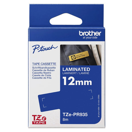 EAN 4977766783620 - Brother TZE-PR935 cinta para impresora de etiquetas Blanco sobre plata imagen 4