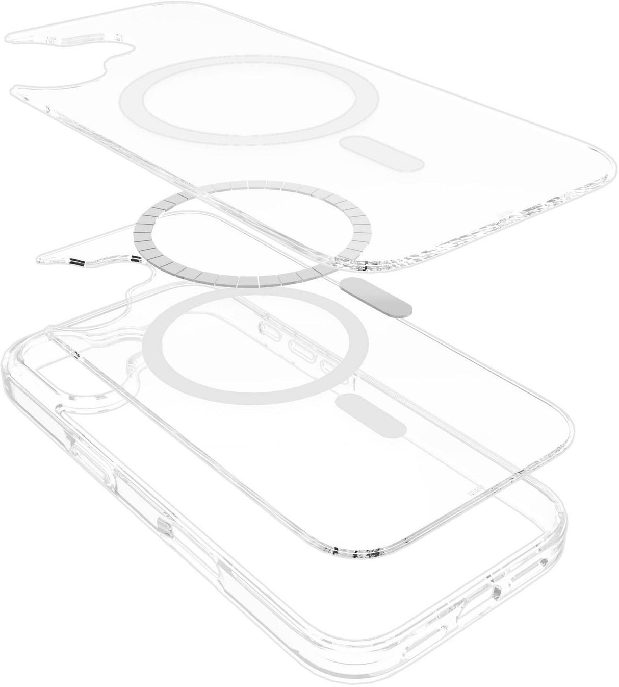 Infinite (Grs) Oslo Iphone 17  Clear Magnetic Cover.