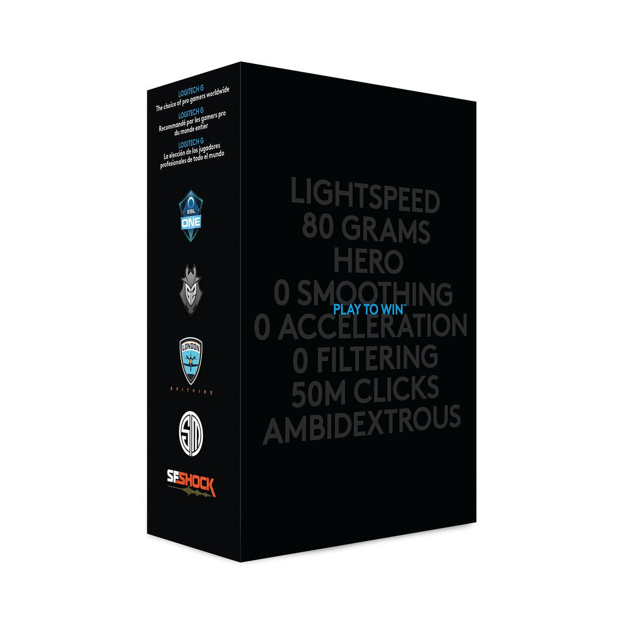 EAN 5099206077362 - Logitech G 910-005273 ratón Juego Ambidextro RF inalámbrico Óptico 25600 DPI imagen 19