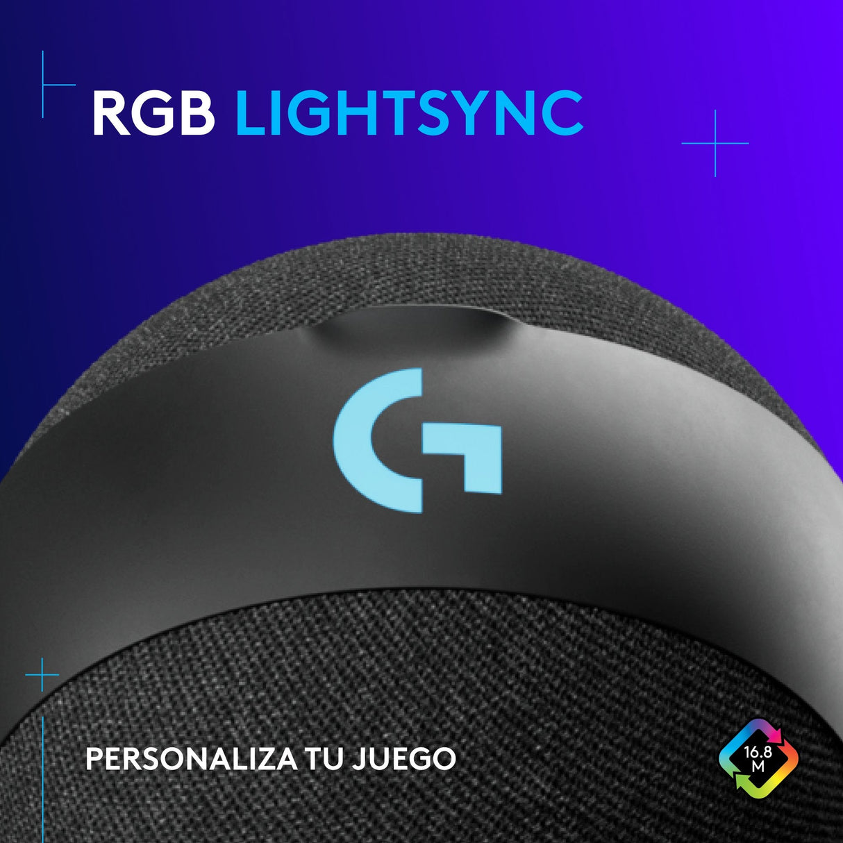 Micrófono Logitech G Yeti Orb Negro  De Superficie Para Mesa