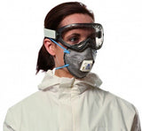 3m Pack De 2 Mascarillas Para Particulas Ffp2 - Desechable - Con Valvula - Para Niveles Medios De Particulas - Color