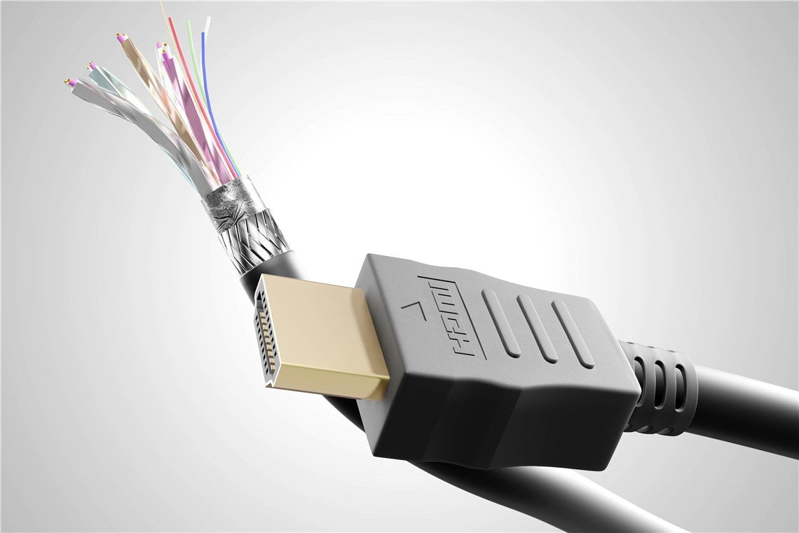 Goobay 1,5m Ultra High-Speed Hdmi-Cable 2.1 Con Ethernet 8k@60hz, 48 Gbit S, 3d