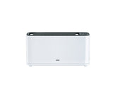 Tostador De Pan Braun Purease Ht 3100 1000w 1 Ranura Extra Ancha Función Descongelado / Recalentamiento Blanco