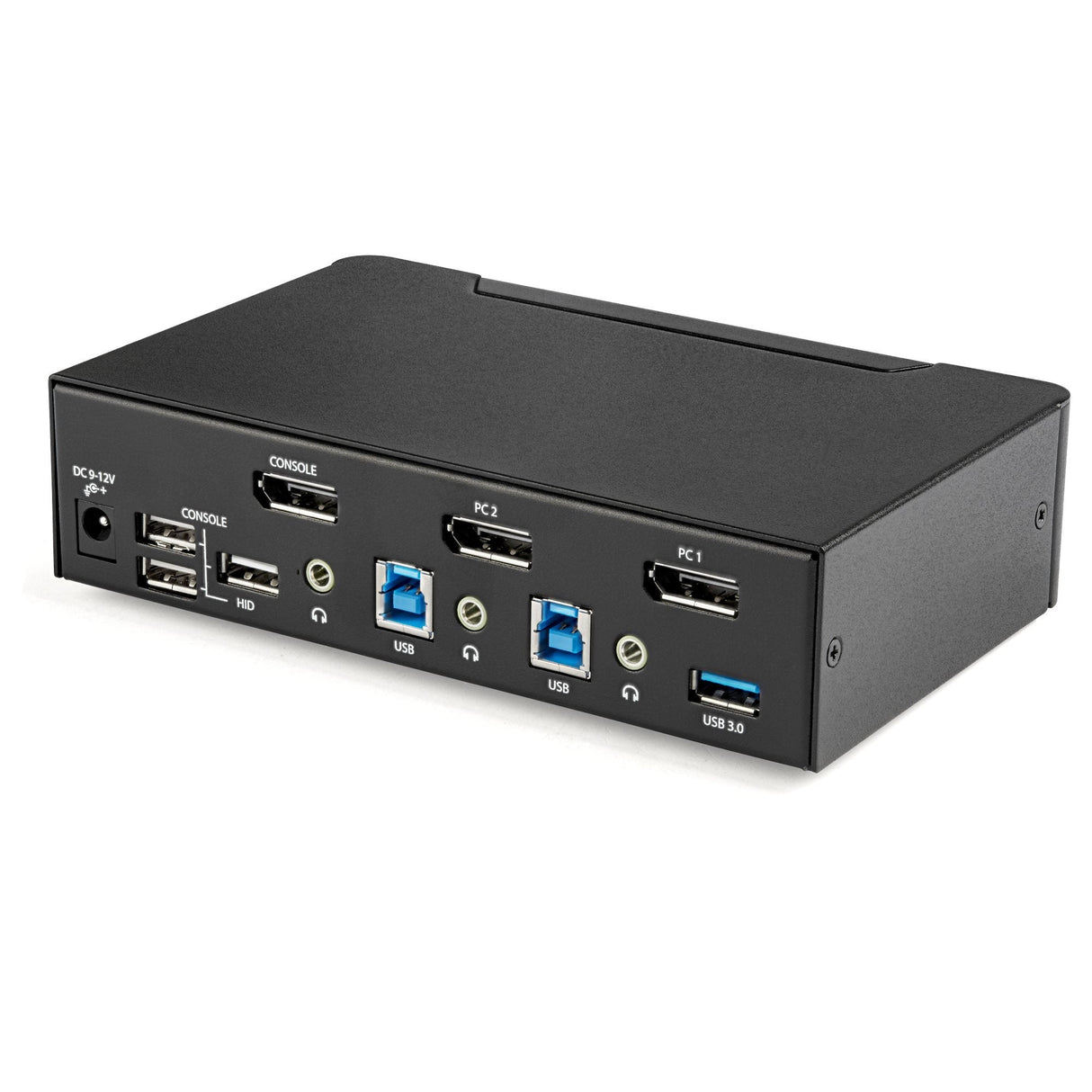 Startech.Com Switch Conmutador Kvm Displayport De 2 Puertos 4k 60hz Switch Kvm Displayport 1.2 Conmutador Kvm / Audio / Usb 2 X Kvm / Audio / Usb Sobremesa Conforme A La Taa