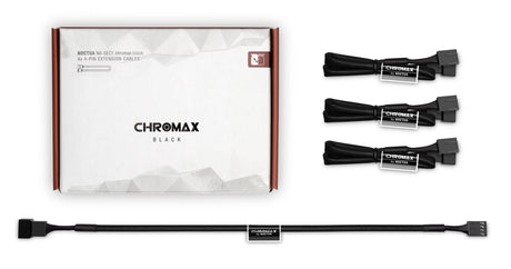 EAN 9010018200492 - Noctua NA-SEC1 CHROMAX.BLACK Extensión de cable imagen 1