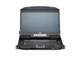 4-Port Usb Hdmi Multi-View Dual Rail Widescreen Lcd Kvm Cl3884nw-Ata-Eg