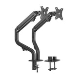 Aisens Soporte De Mesa Eco Contrapeso Giratorio E Inclinable Para Monitor/Tv 8kg (3 Pivotes - 2 Brazos) De 17-32 -